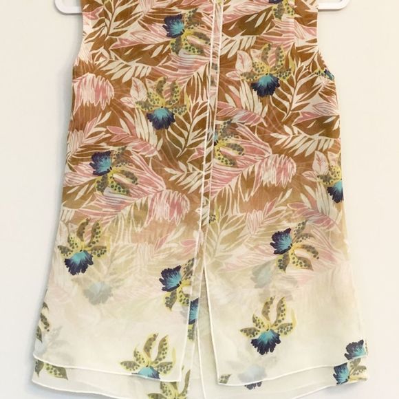 Cabi Parlor Top Tropical Orchid Size XSmall - Picture 6 of 11